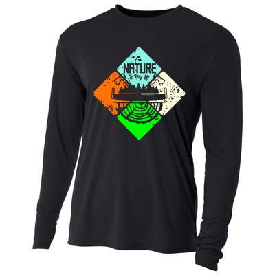 Colorful Nature Cooling Performance Long Sleeve Crew