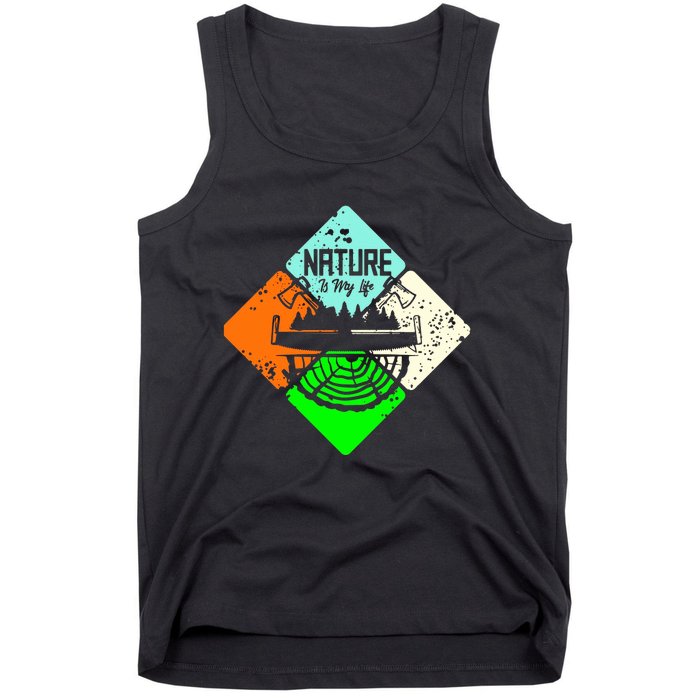 Colorful Nature Tank Top