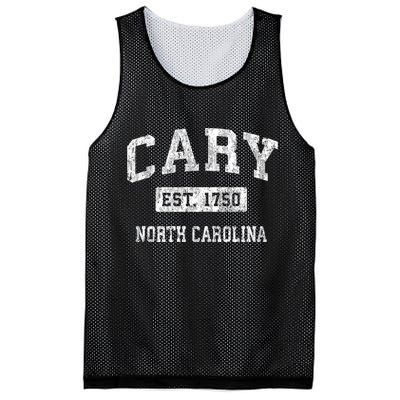 Cary North Carolina Nc Vintage Established Sports Mesh Reversible Basketball Jersey Tank