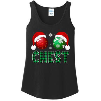 Chest Nuts Christmas Funny Matching Couple Chestnuts Ladies Essential Tank