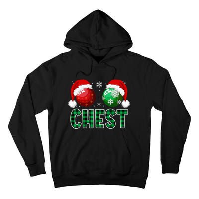 Chest Nuts Christmas Funny Matching Couple Chestnuts Tall Hoodie