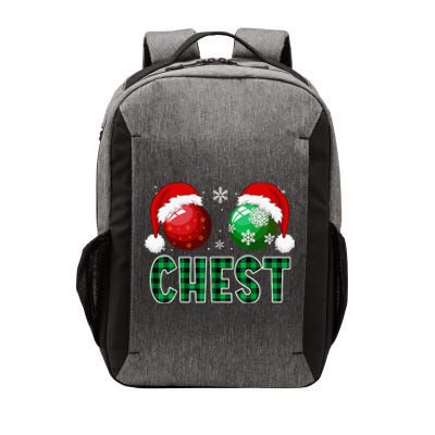 Chest Nuts Christmas Funny Matching Couple Chestnuts Vector Backpack