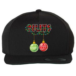 Chest Nuts Christmas Matching Couple Chestnuts Wool Snapback Cap