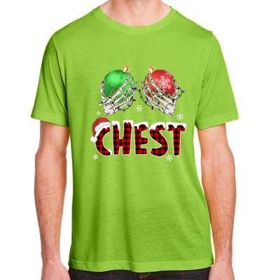 Chest Nuts Christmas Chestnuts Xmas Couple Matching Costume Gift Adult ChromaSoft Performance T-Shirt