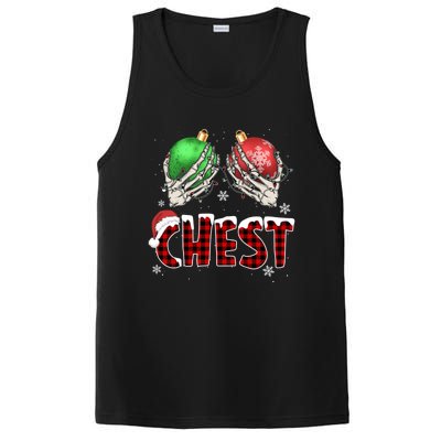 Chest Nuts Christmas Chestnuts Xmas Couple Matching Costume Gift PosiCharge Competitor Tank