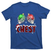 Chest Nuts Christmas Chestnuts Xmas Couple Matching Costume Gift T-Shirt