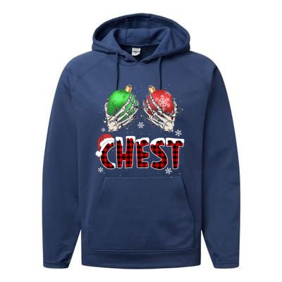 Chest Nuts Christmas Chestnuts Xmas Couple Matching Costume Gift Performance Fleece Hoodie