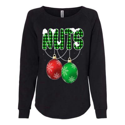 Chest Nuts Christmas Matching Couple Chestnuts Womens California Wash Sweatshirt