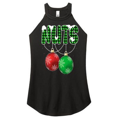 Chest Nuts Christmas Matching Couple Chestnuts Women’s Perfect Tri Rocker Tank