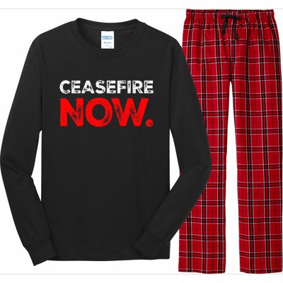 Ceasefire NOW Long Sleeve Pajama Set