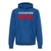 Ceasefire NOW Premium Hoodie