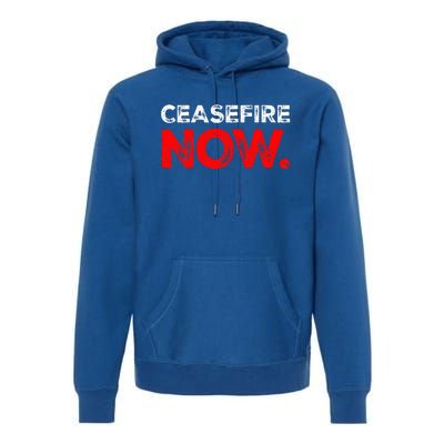 Ceasefire NOW Premium Hoodie