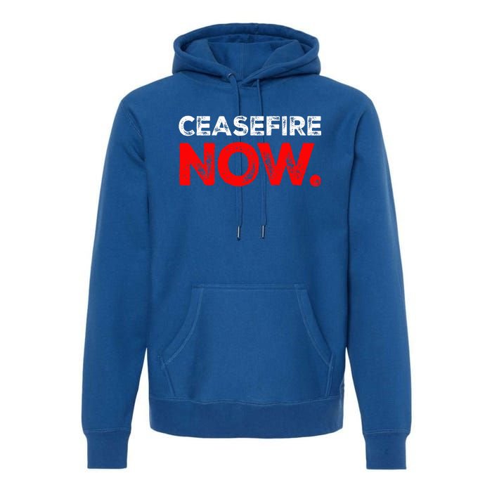 Ceasefire NOW Premium Hoodie