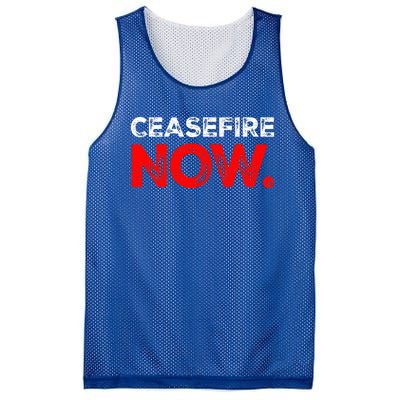 Ceasefire NOW Mesh Reversible Basketball Jersey Tank