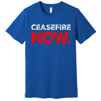 Ceasefire NOW Premium T-Shirt