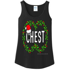 Chest Nuts Christmas Funny Matching Couple Chestnuts Ladies Essential Tank