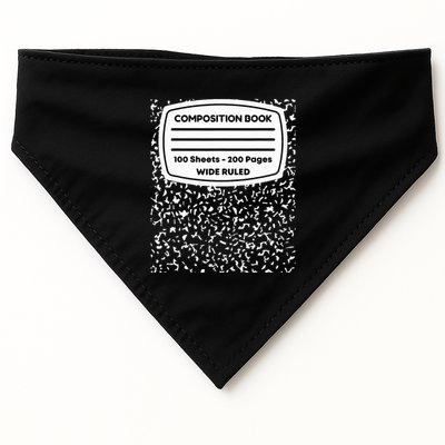 Composition Notebook Costume Matching Group Halloween USA-Made Doggie Bandana