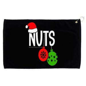 Chest Nuts Christmas Funny Matching Couple Chestnuts Grommeted Golf Towel