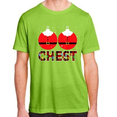 Chest Nuts Christmas Matching Couple Chestnuts Xmas Adult ChromaSoft Performance T-Shirt