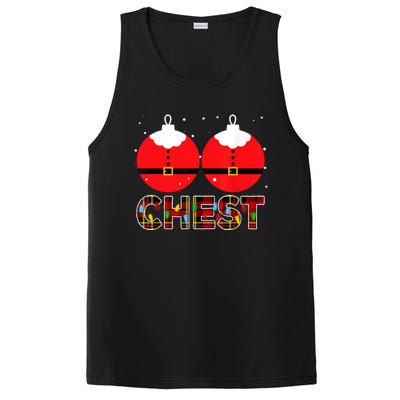 Chest Nuts Christmas Matching Couple Chestnuts Xmas PosiCharge Competitor Tank