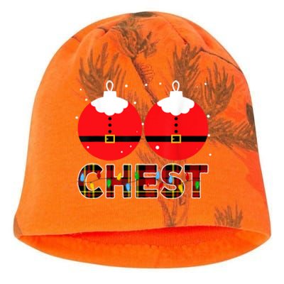 Chest Nuts Christmas Matching Couple Chestnuts Xmas Kati - Camo Knit Beanie