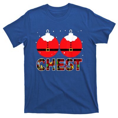 Chest Nuts Christmas Matching Couple Chestnuts Xmas T-Shirt