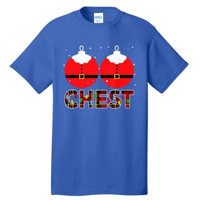 Chest Nuts Christmas Matching Couple Chestnuts Xmas Tall T-Shirt