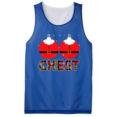 Chest Nuts Christmas Matching Couple Chestnuts Xmas Mesh Reversible Basketball Jersey Tank