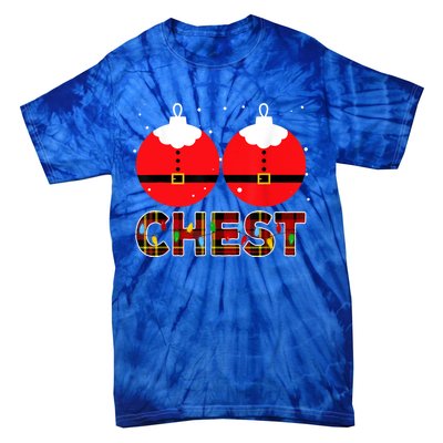 Chest Nuts Christmas Matching Couple Chestnuts Xmas Tie-Dye T-Shirt