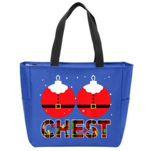 Chest Nuts Christmas Matching Couple Chestnuts Xmas Zip Tote Bag