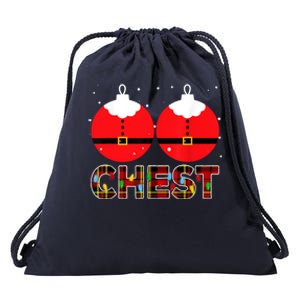 Chest Nuts Christmas Matching Couple Chestnuts Xmas Drawstring Bag