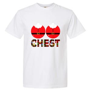 Chest Nuts Christmas Matching Couple Chestnuts Xmas Garment-Dyed Heavyweight T-Shirt