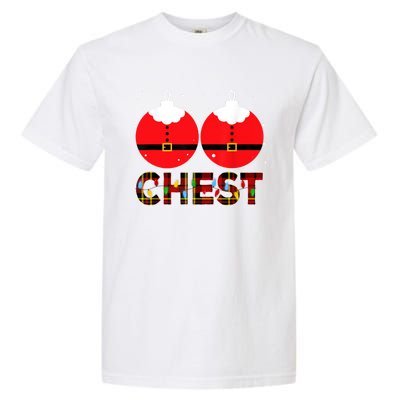 Chest Nuts Christmas Matching Couple Chestnuts Xmas Garment-Dyed Heavyweight T-Shirt