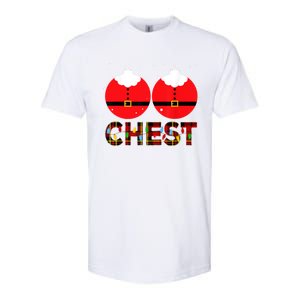 Chest Nuts Christmas Matching Couple Chestnuts Xmas Softstyle CVC T-Shirt