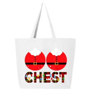 Chest Nuts Christmas Matching Couple Chestnuts Xmas 25L Jumbo Tote