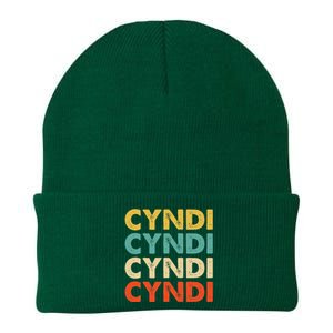 Cyndi Name Knit Cap Winter Beanie