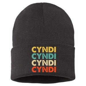 Cyndi Name Sustainable Knit Beanie