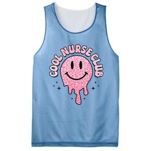 Cool Nurse Club Healthcare Worker Nurse Life Groovy Retro Mesh Reversible Basketball Jersey Tank