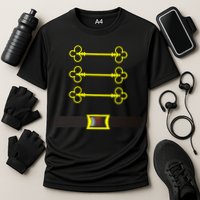 Christmas Nutcracker Costume Wear With Toy Soldier Hat Cooling Performance Crew T-Shirt