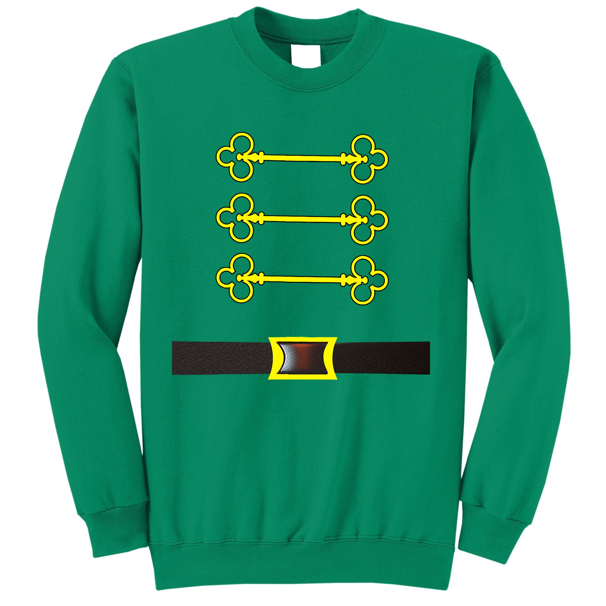 Christmas Nutcracker Costume Wear With Toy Soldier Hat Sweatshirt