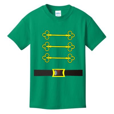 Christmas Nutcracker Costume Wear With Toy Soldier Hat Kids T-Shirt