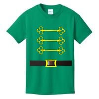 Christmas Nutcracker Costume Wear With Toy Soldier Hat Kids T-Shirt