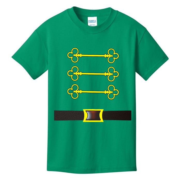 Christmas Nutcracker Costume Wear With Toy Soldier Hat Kids T-Shirt