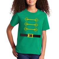 Christmas Nutcracker Costume Wear With Toy Soldier Hat Kids T-Shirt