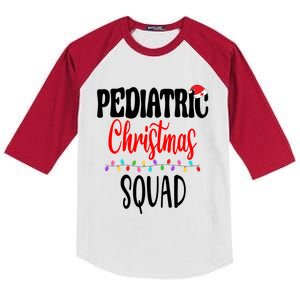 Christmas Nurse Crew Matching Er Nursing Gift Kids Colorblock Raglan Jersey