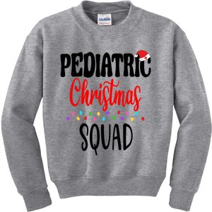 Christmas Nurse Crew Matching Er Nursing Gift Kids Sweatshirt