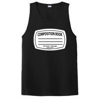 Composition Notebook Costume Matching Group Halloween PosiCharge Competitor Tank