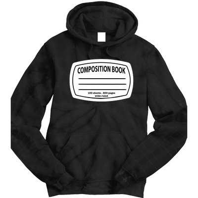 Composition Notebook Costume Matching Group Halloween Tie Dye Hoodie