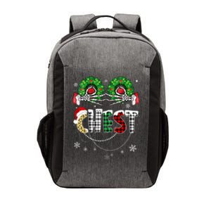 Chest Nuts Christmas Funny Couple Matching Xmas Skeleton Vector Backpack