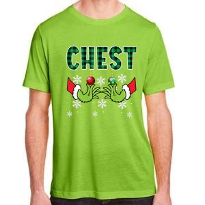 Chest Nuts Christmas Cute Gift Funny Matching Couple Chestnuts Gift Adult ChromaSoft Performance T-Shirt